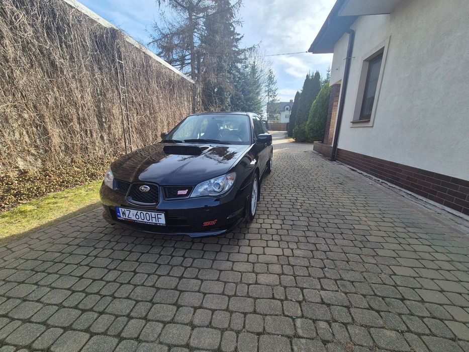 Subaru Impreza Subaru Impreza WRX STI 2007, zakuty