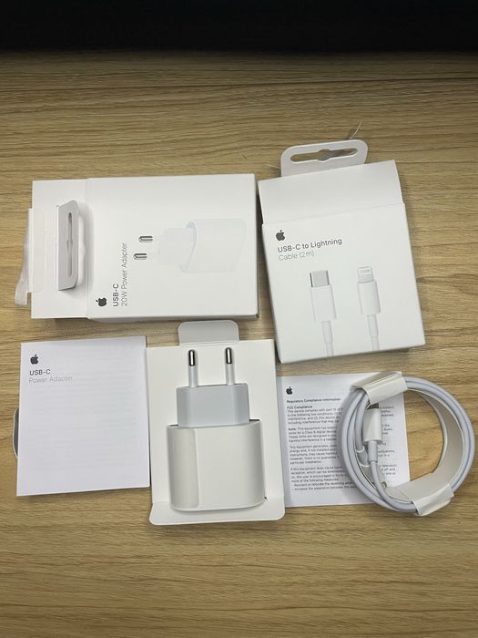 Nowa! Kostka do ładowania iPhone’a + Kabel 2m Apple