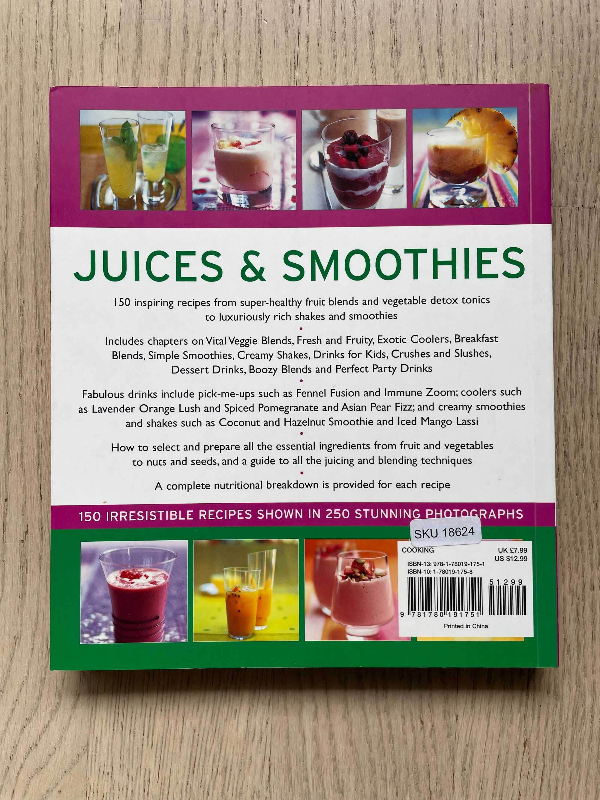 Juices & smoothies S. Olivier & J. Farrow (po angielsku)