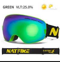Лыжные очки NATFIRE для зимних видов спорта, сноуборинга