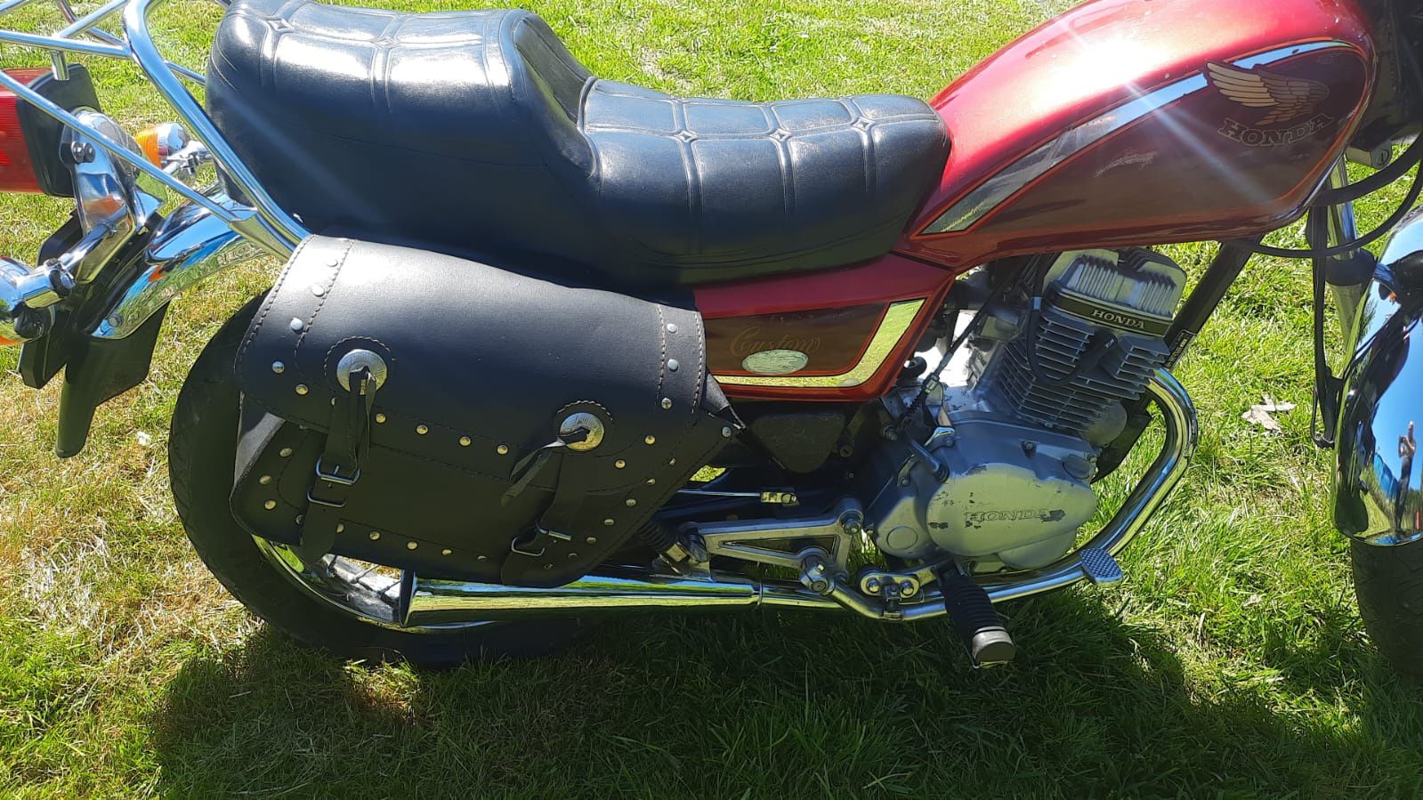 Honda custom 125 cm3  8 kw -1990 r   AKTUALNE ,OC do 2026r