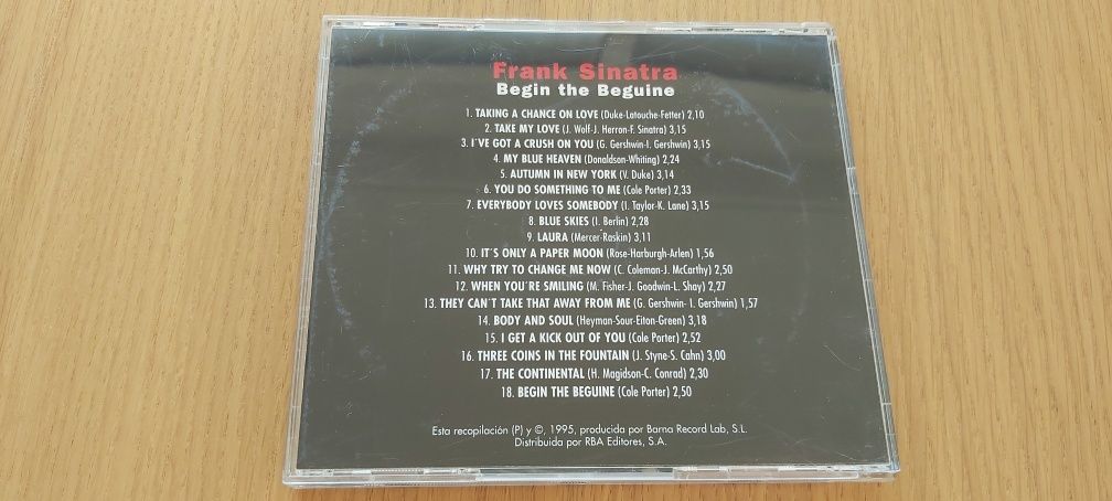 CD Frank Sinatra - Begin the Beguine