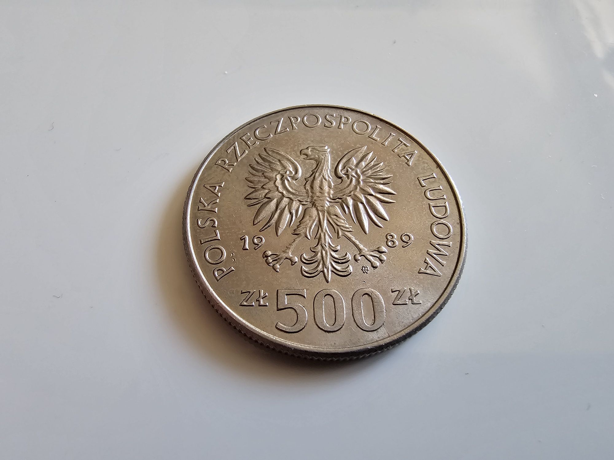 Moneta Polska 500 zł Władysław II Jagiełło