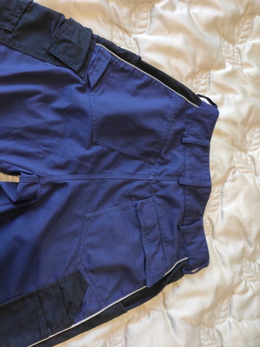 Męskie krótkie spodenki robocze i polo Engelbert Strauss r. 46 bdb