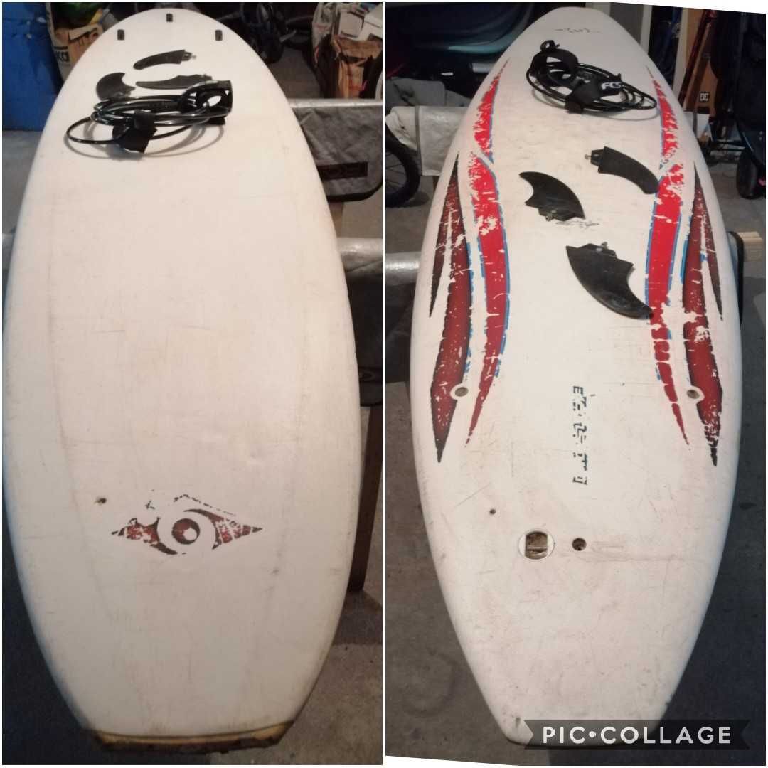 Epoxy 7 Funboard 6.8 Evolution Malibu prancha de surf surboard FCS