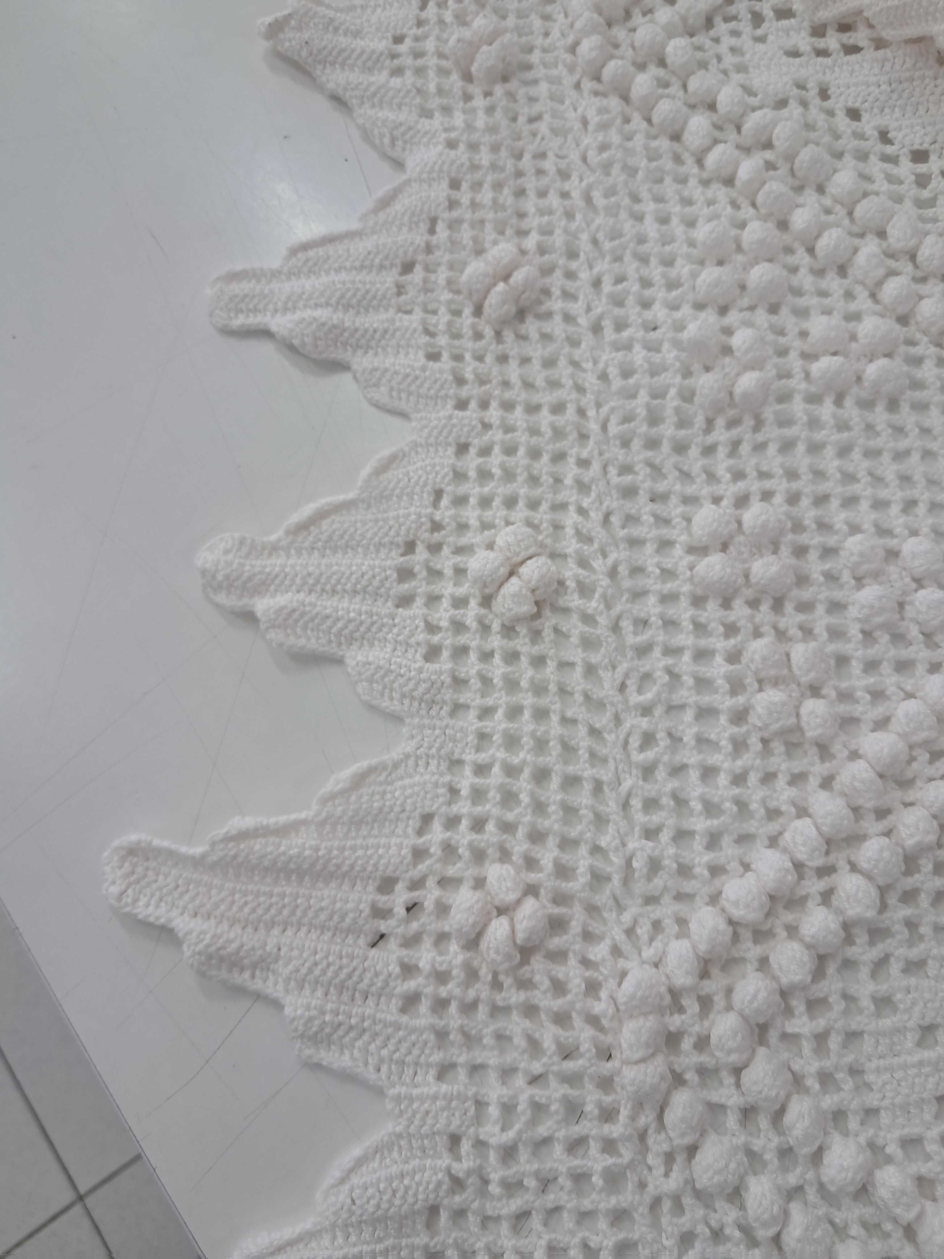 COLCHA  de cama crochê