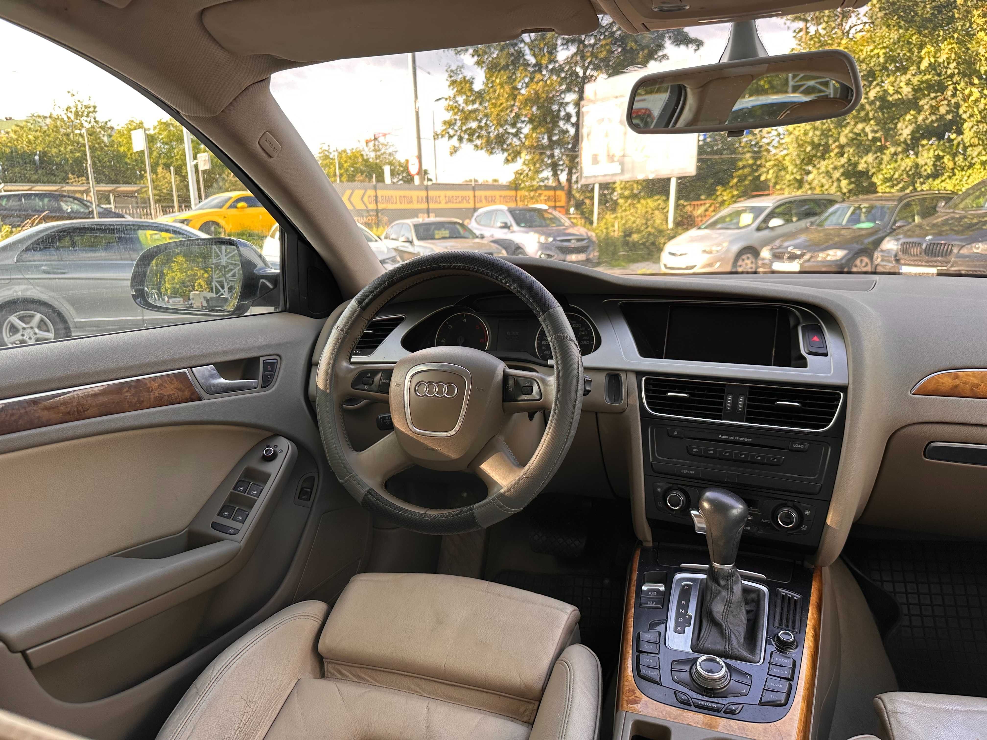 Audi A4 B8| 2.0Diesel 143 KM| Automat| Klima| Skóry| Navi| Alusy| 2008