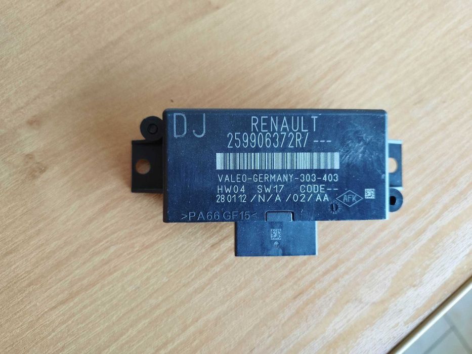 moduł sterownik PDC 259.9063.72R Renault Scenic Megane III
