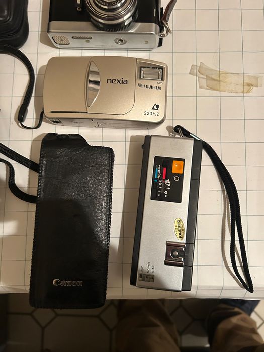 Zestaw aparatów analogowych CANON T70. + walizka