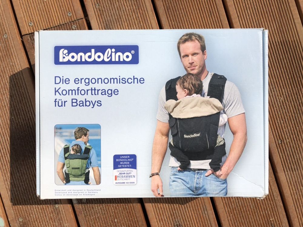 Nosidło ergonomiczne, chusta Bondolino Timbuktu plus Light, tęczowe