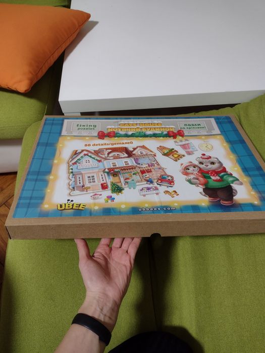 Фігурний пазл "Котячий будинок" Ubee