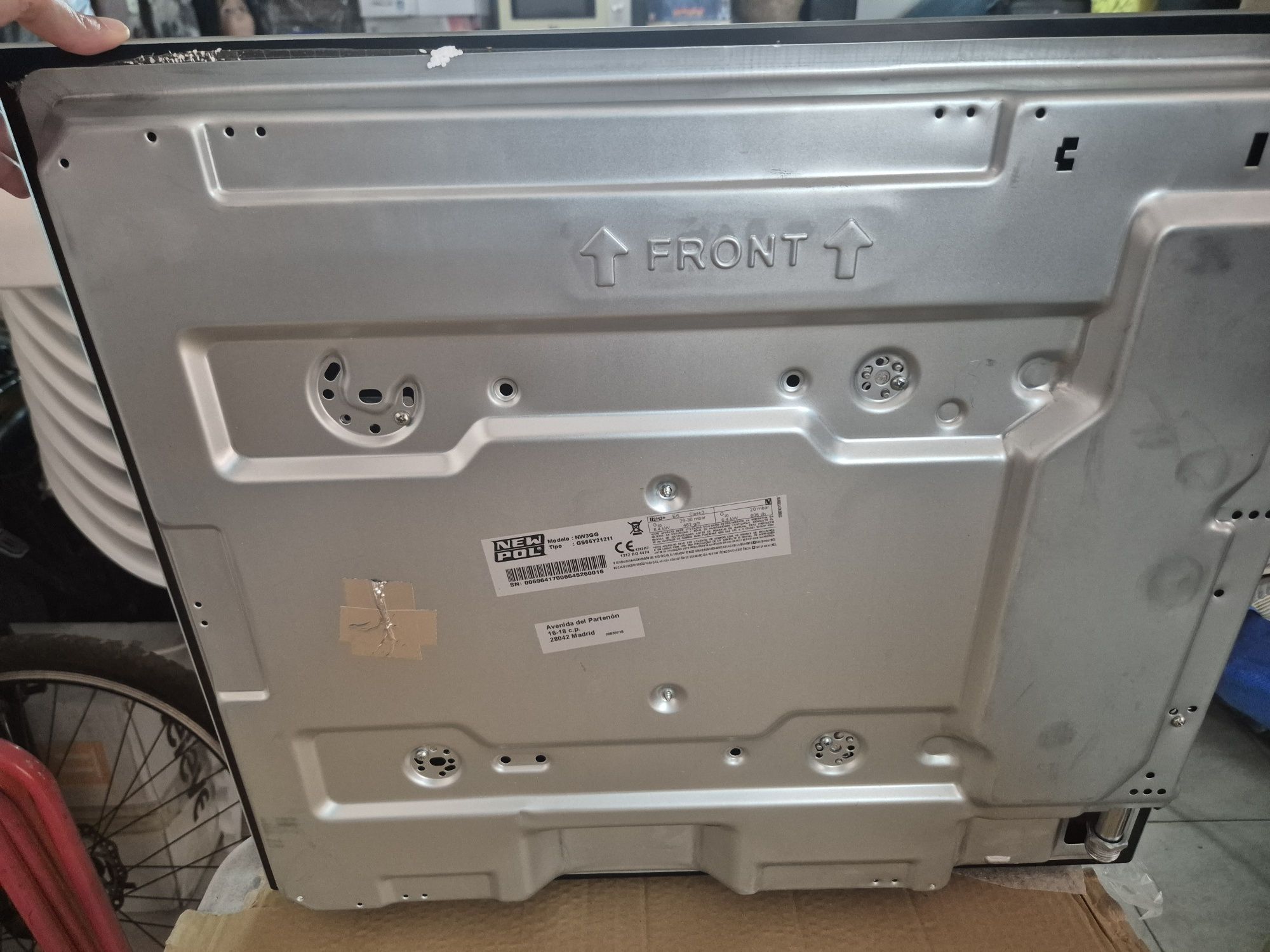 Vendo placa de gas de vidro Midea