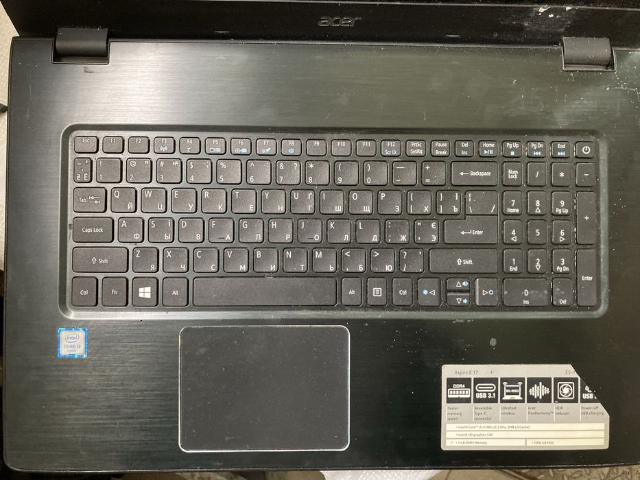 Ноутбук Acer Aspire E5-774 Series. Model: N16Q5. На запчастини