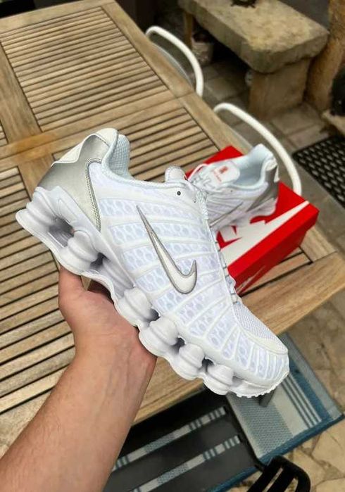 "Buty koszykówki "Nike_Shox_TL_White R.43