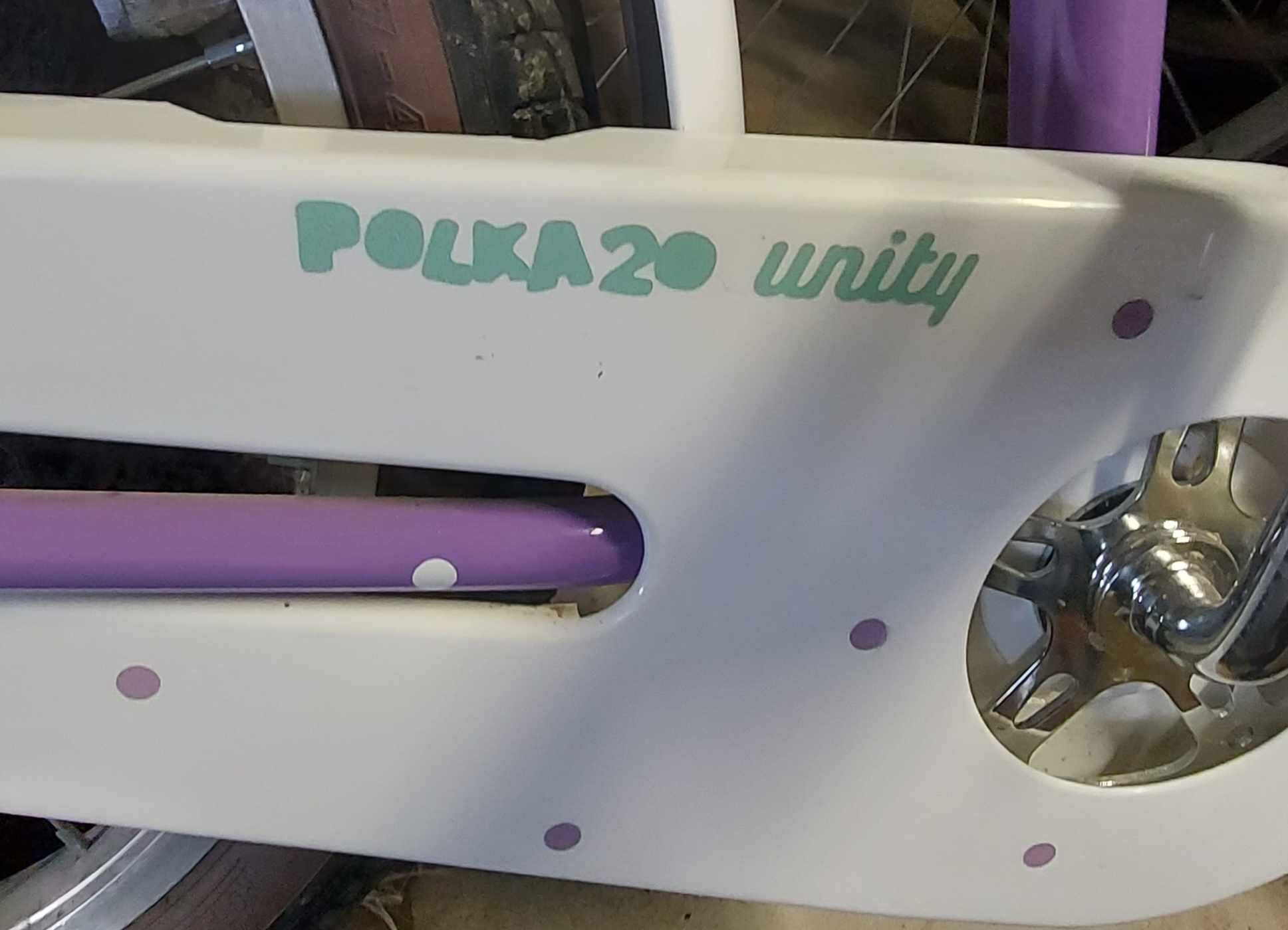 Rower UNITY Polka 20 (5-8lat)