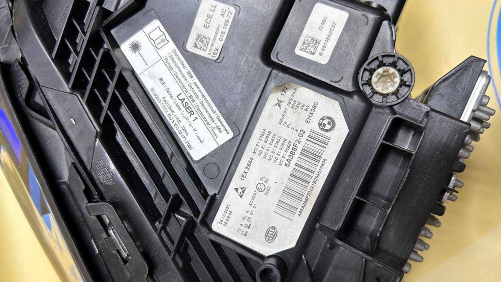 Фары Фара Фари Bmw G30 Shadow Чорні 5/M5 F90 Adaptive Laser рестайлінг