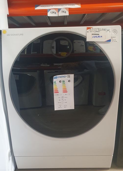 Maquina de lavar 12 Kg e secar 7 Kg -LG