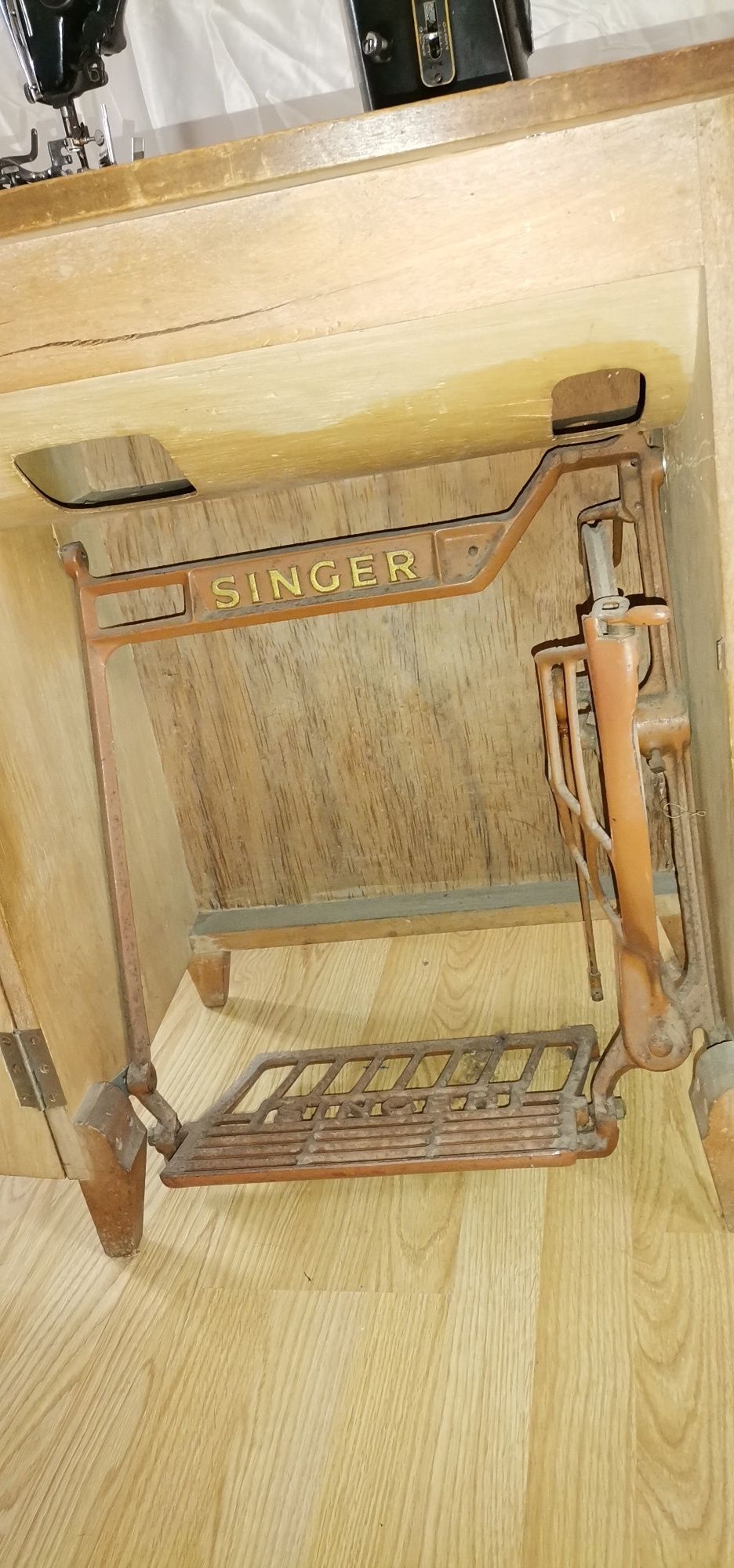 Maquina costura singer pedal