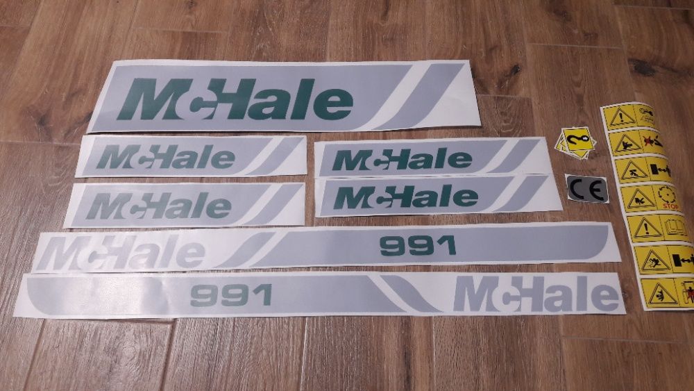 MC Halle 991 prasa rolująca naklejki