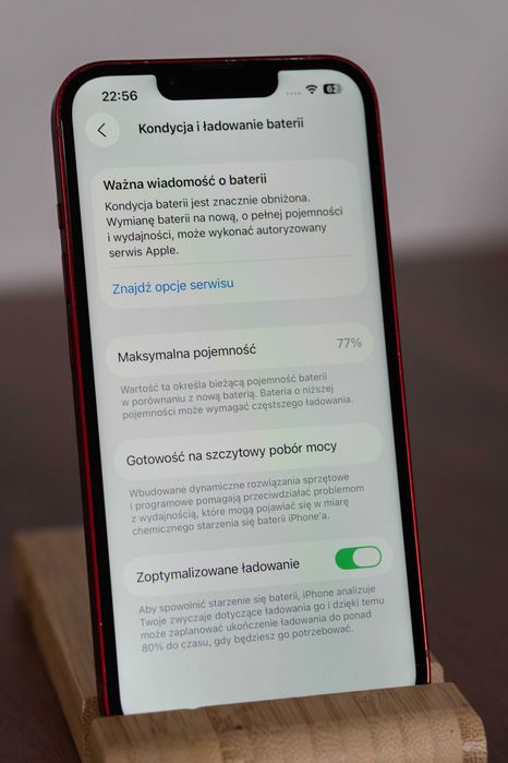 Gwarancja! | iPhone 13 | 128GB | kondycja 77% | pudełko | etui |