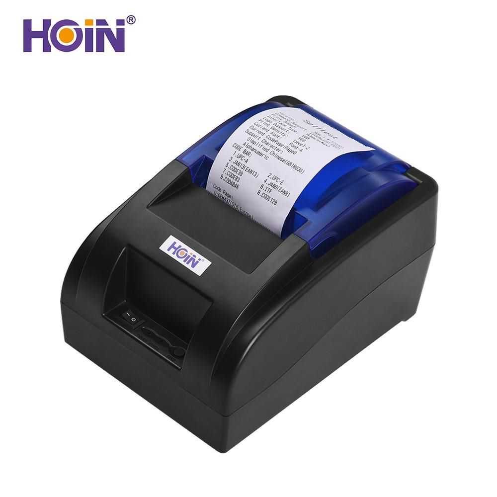 HOIN HOP-H58 58mm termiczna drukarka paragonów POS BT i USB
