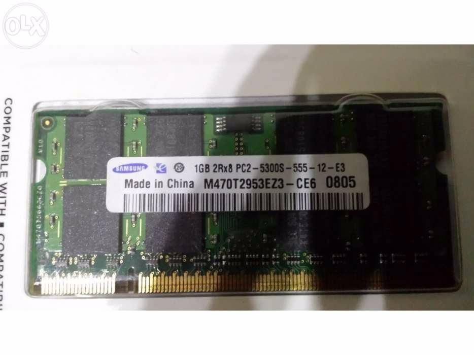 Memória ddr2 1gb