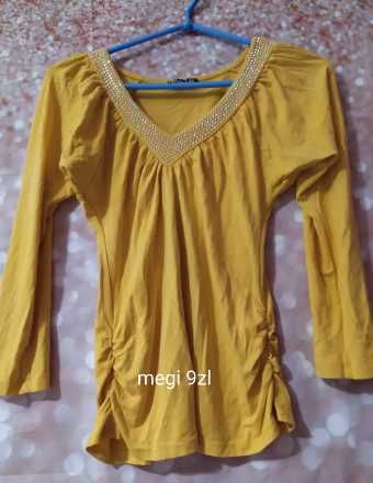 megi bluzka zdobiona cyrkoniami tuszująca niedoskonałości rozm s/m