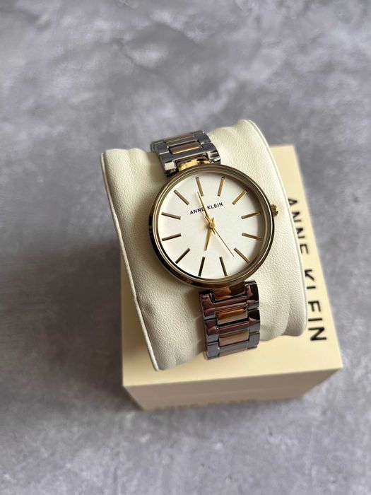 годинник жіночий anne klein ak/2787sv часы касио жіночий браслет Ø34мм