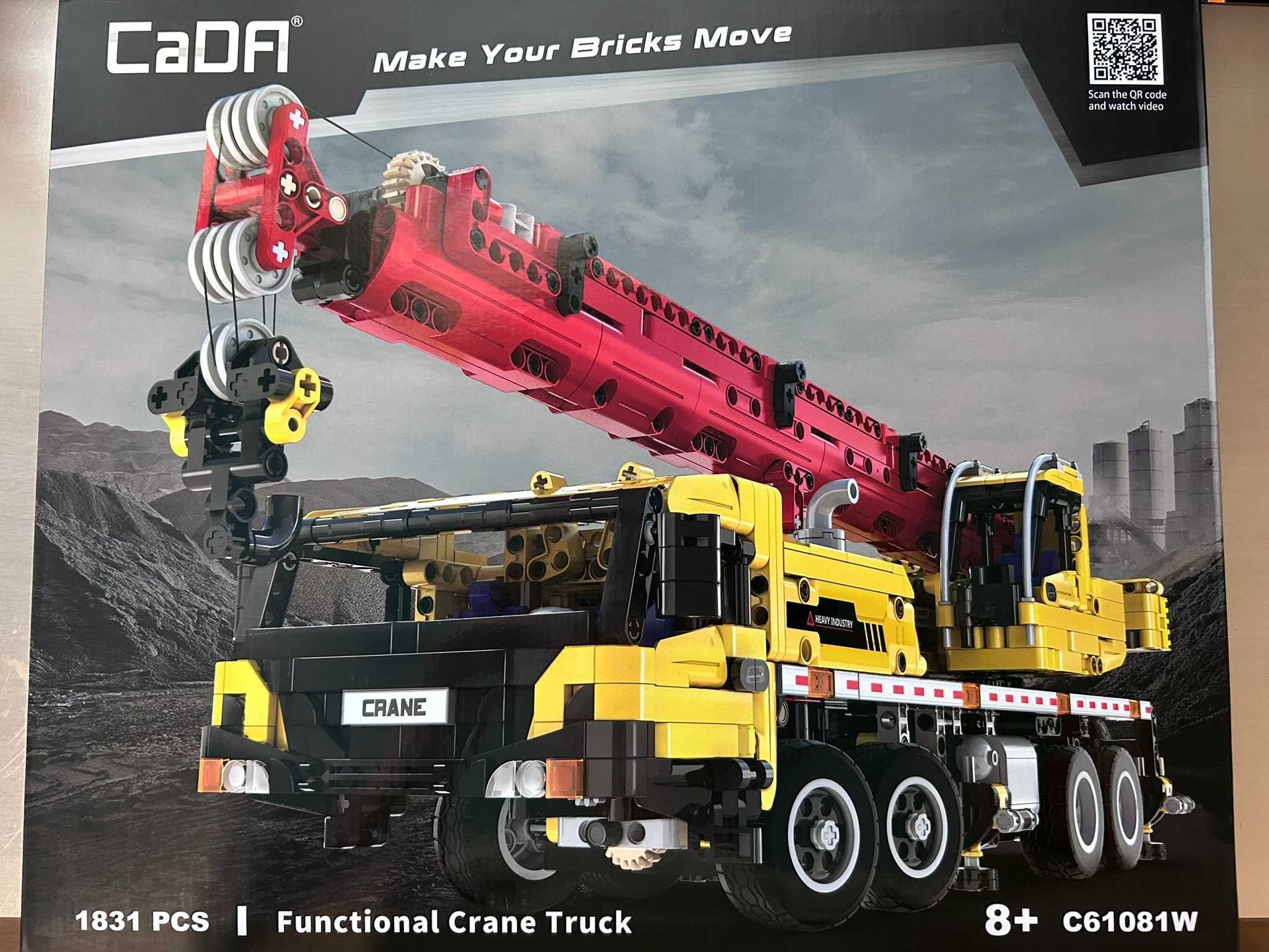 Klocki CADA Technic Dźwig C61081W