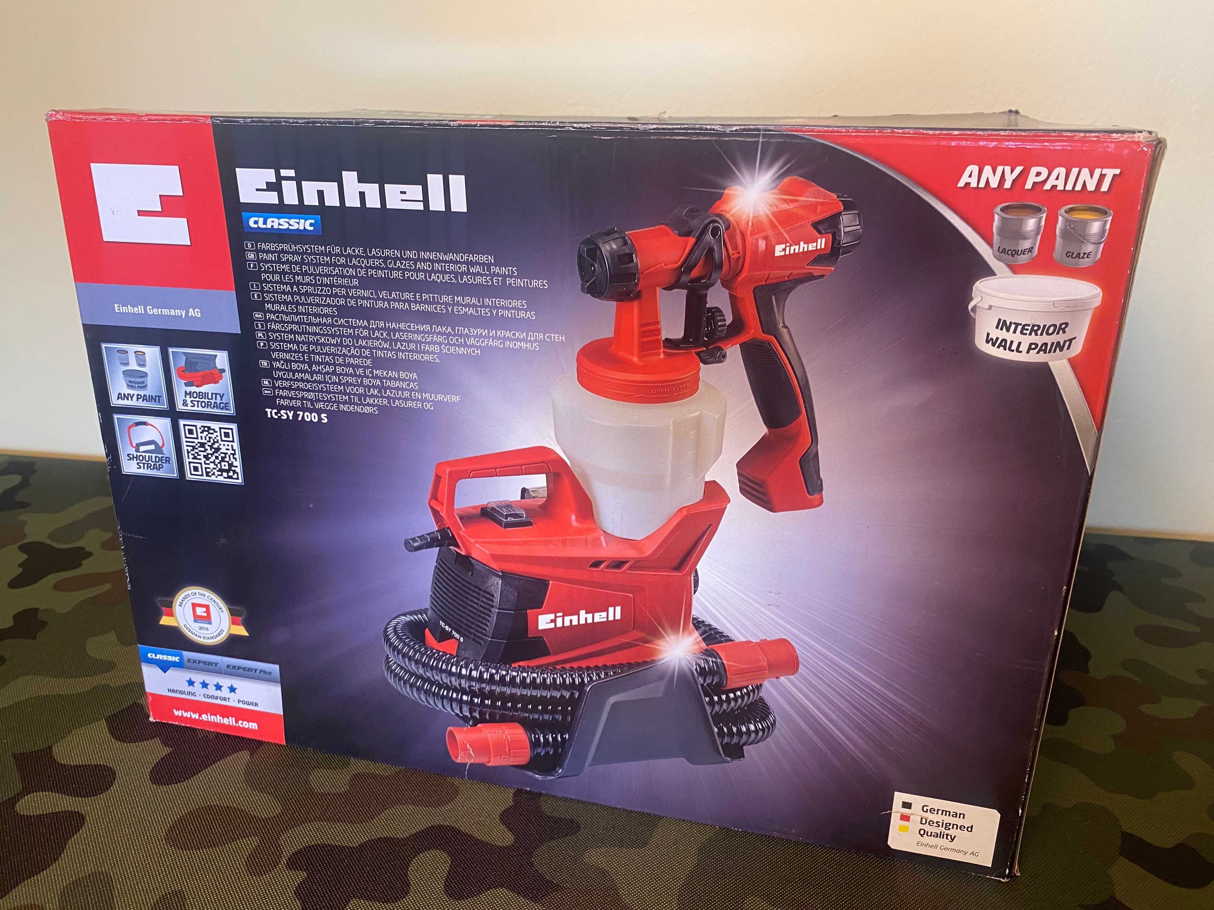 Pistolet natryskowy do farb EINHELL TC-SY 700 S
