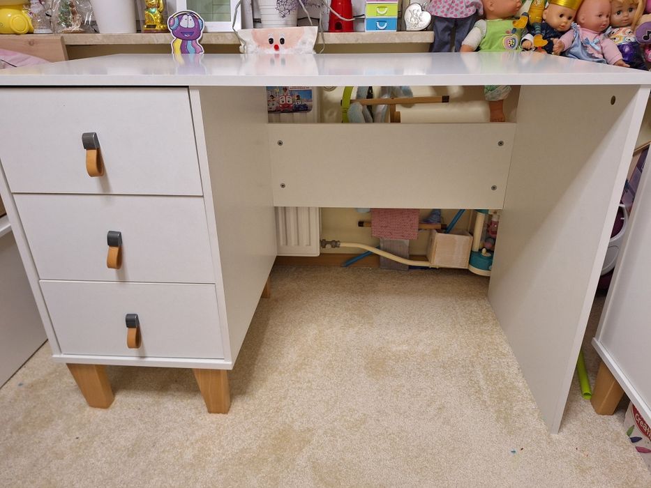 Biurko szkolne, biurowe dl. 110 cm