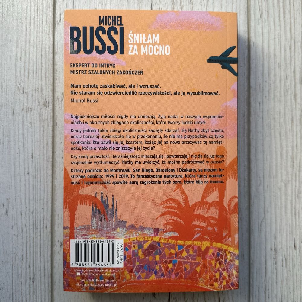 Książka „Śniłam za mocno” Michel Bussi Świat Książki