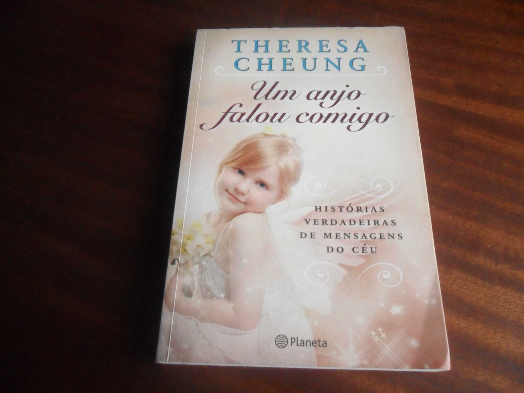 "Um Anjo Falou Comigo" de Theresa Cheung - 1ª Edição de 2012