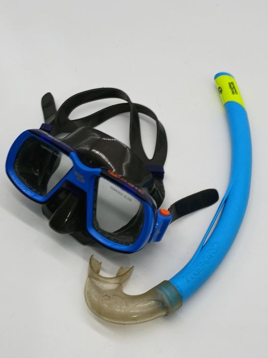 Óculos de mergulho com respirador