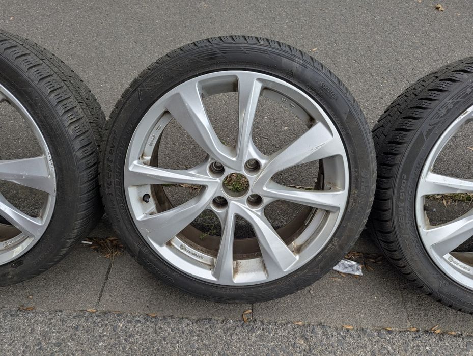 Koła alufelgi peugeot citroen 17" 205/45/17 4x108 7J ET20 zima