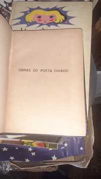 Obras do Poeta Chiado de Alberto Pimentel livro raro