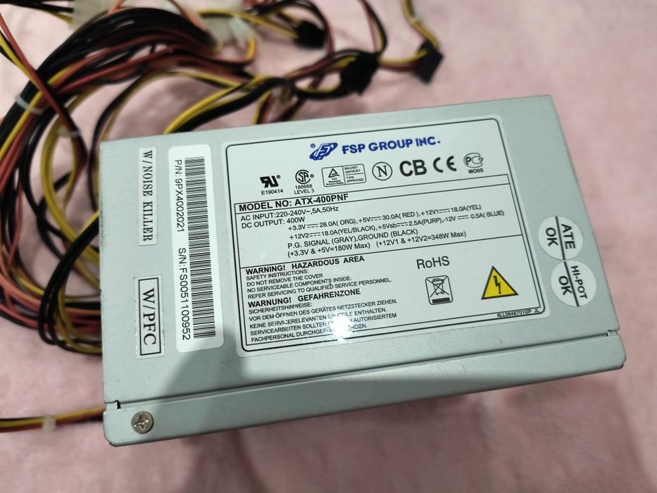 Блок живлення FSP ATX-400PNF