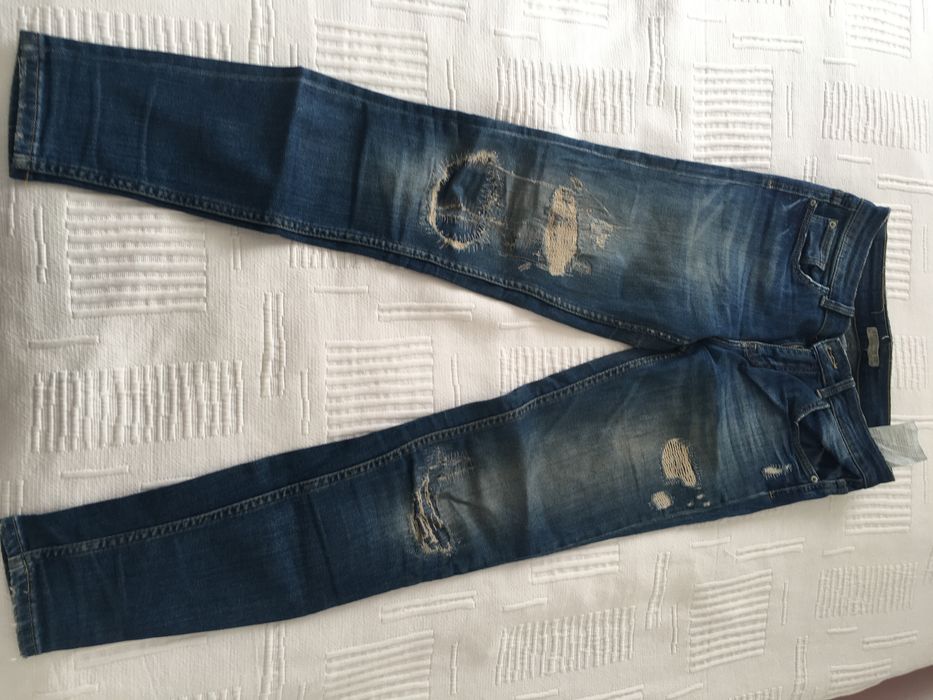 Calças + T-shirts marca dkny T. 10 ANOS