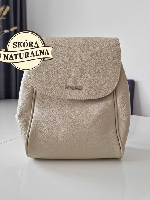 Nowy skórzany plecak, Ryłko