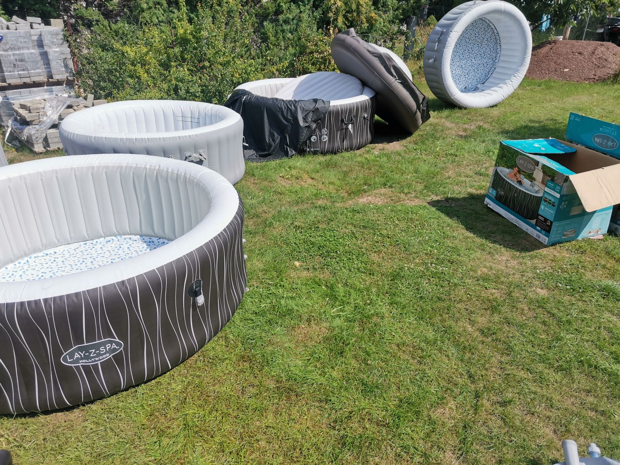 Jacuzzi spa ogrodowe Bestway modele 3,4,6 osobowe