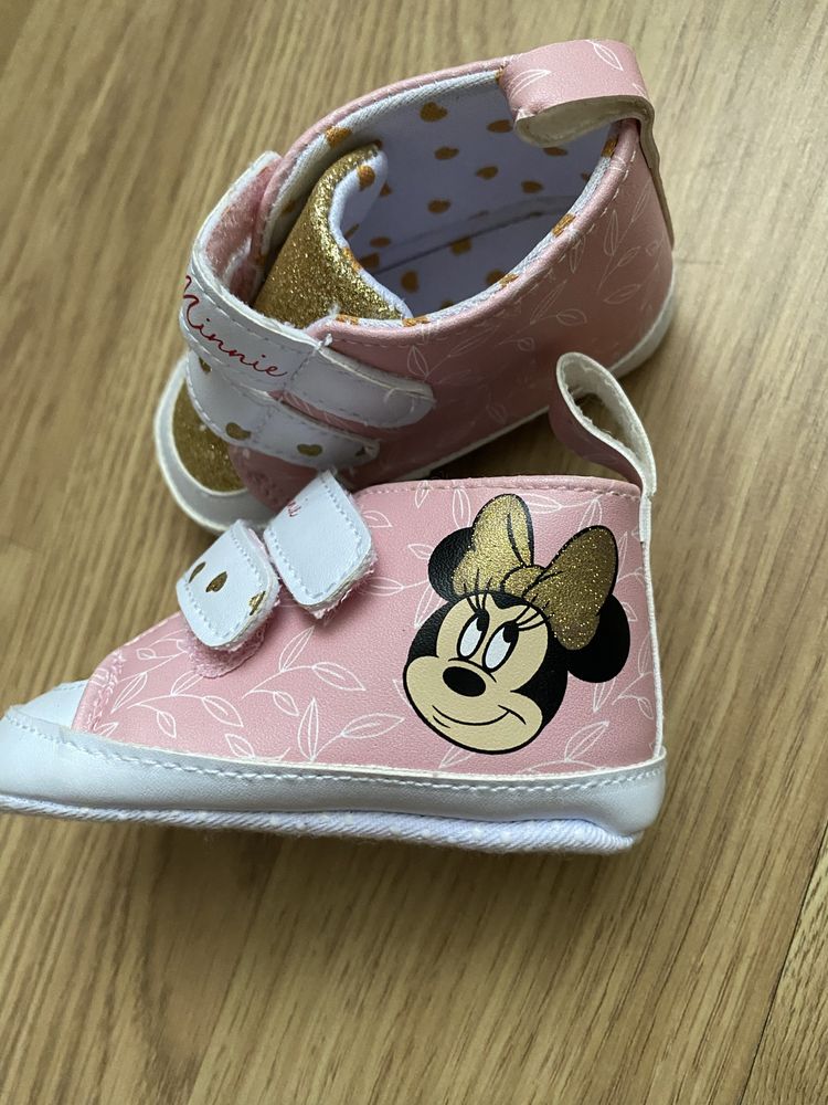 Niechodki Disney/Myszka Minnie, rozmiar 3-6 miesięcy