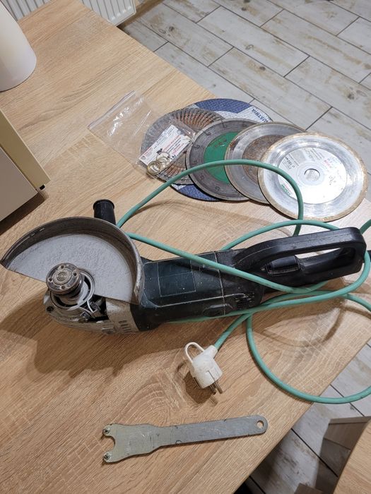 Кутова шліфовальна машинка 180 мм Протон 1600W (Болгарка)