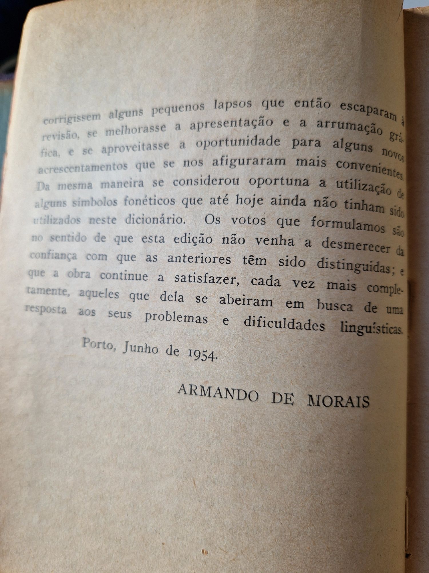 Dicionário Inglês Português 1954 Editorial Domingos Barreira