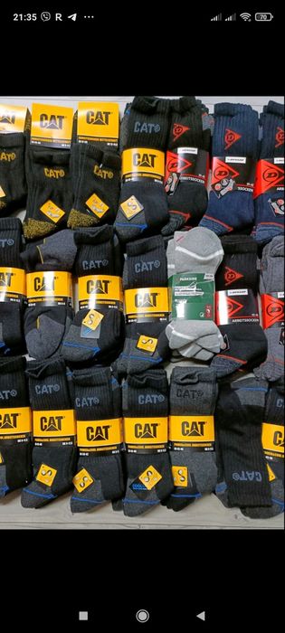 Робочі шкарпетки CAT, Danlop, 39-42, 43-46 р високі шкарпетки, утеплен