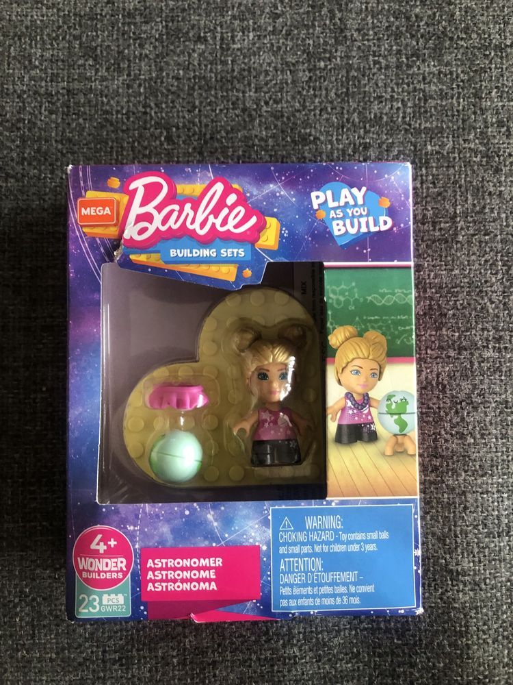 Nowe klocki Barbie Domek Malibu + gratis figurka Barbie astronomka