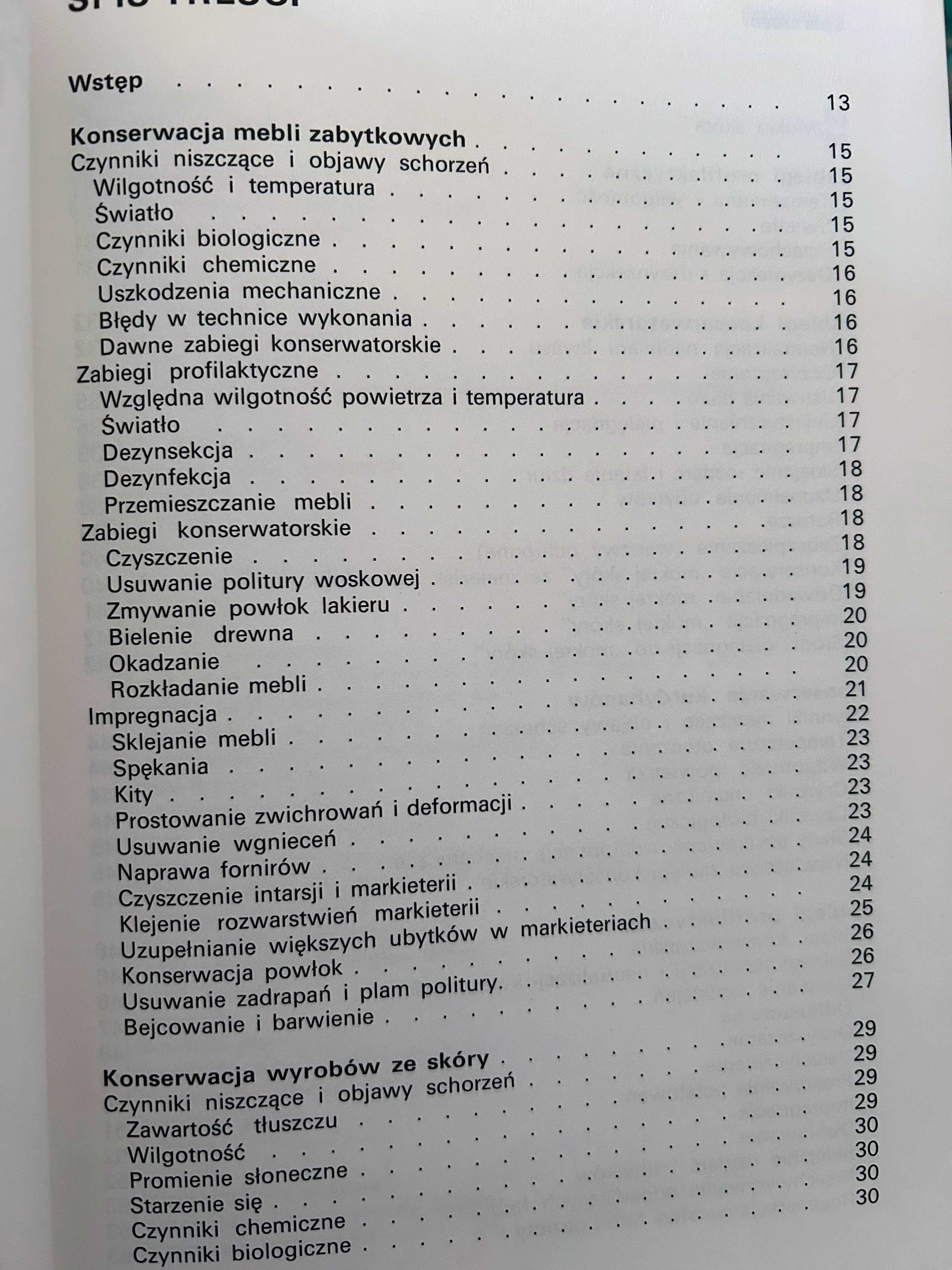Konserwacja zabytków sztuki T.3 Rzemiosło artystyczne W. Ślesiński.