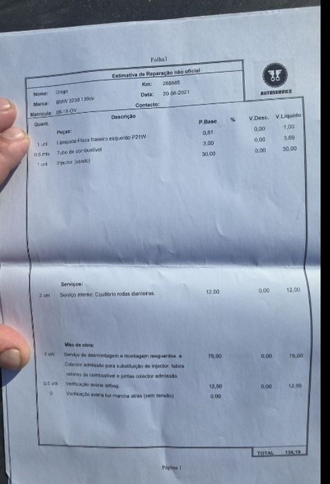 BMW E46 320d ano2000