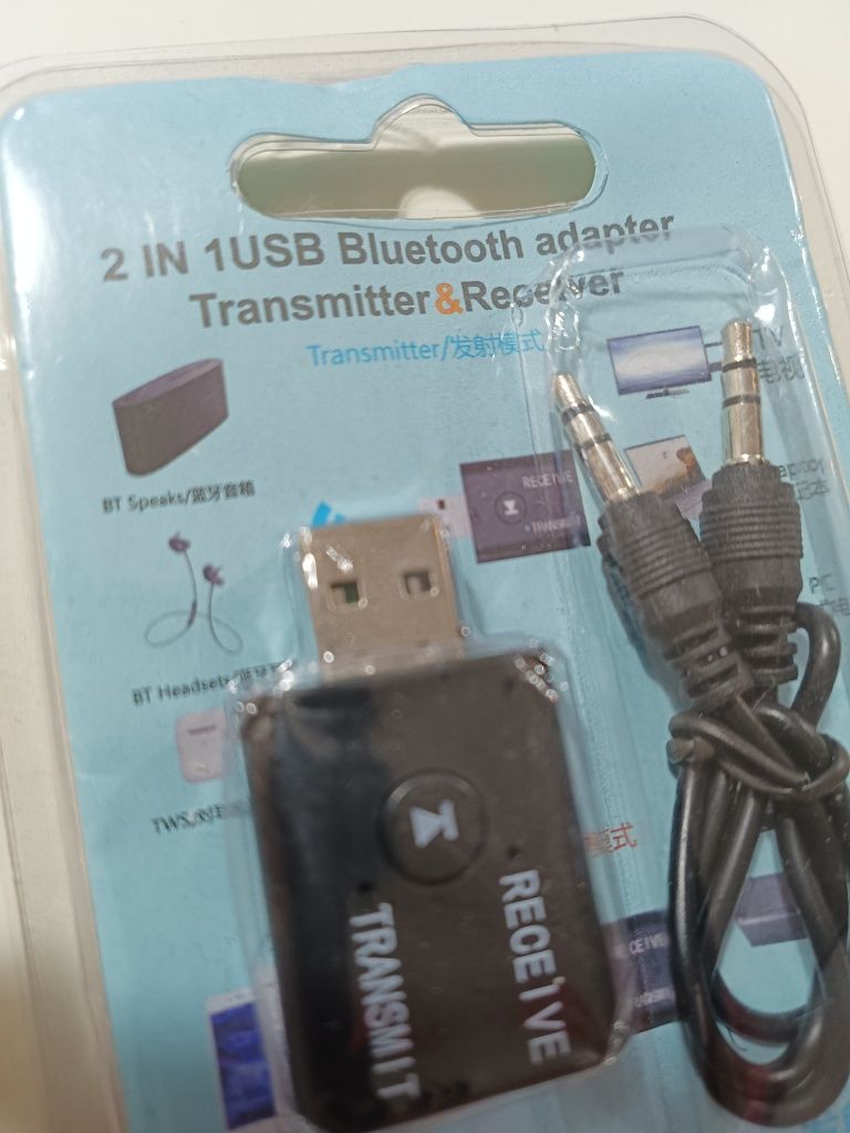 Bluetooth adaptador emissor e transmissor