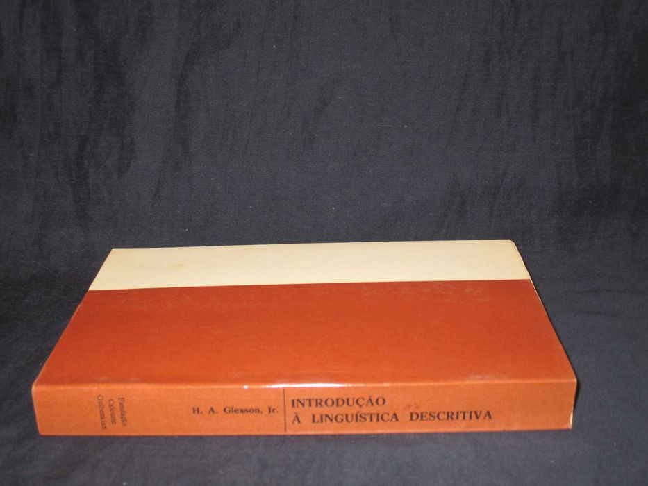 Livro Introdução à Linguística Descritiva Gleason Gulbenkian