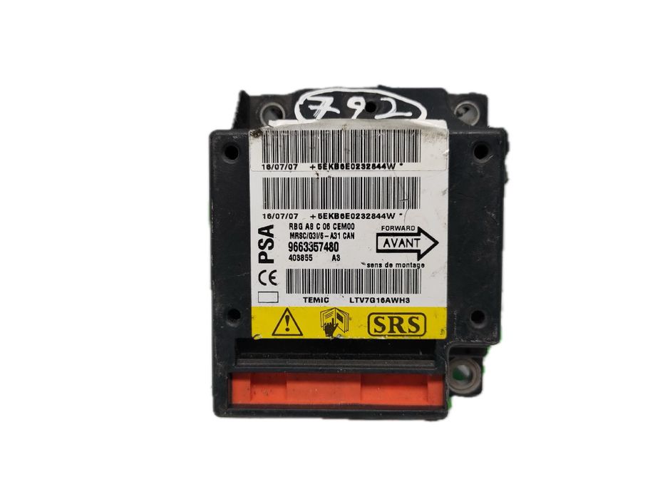 Centralina airbag CITROËN C3 I (FC_)